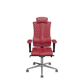 Ergonomisk kontorstol i modellen Elegance udført i Ægte Læder fra Kulik System